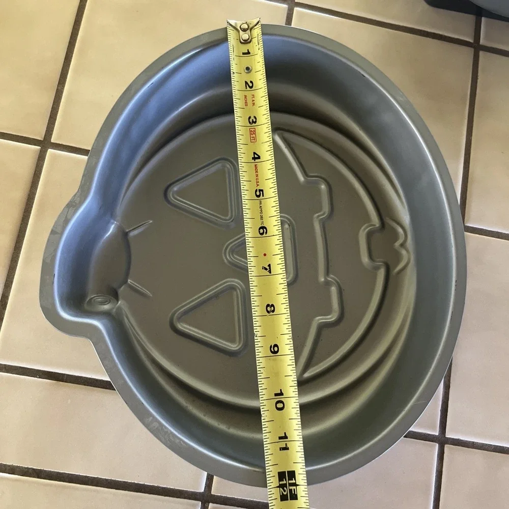 Jack-o-Lantern ‎ Coated Gray Aluminum Cake Pan Halloween Pumpkin